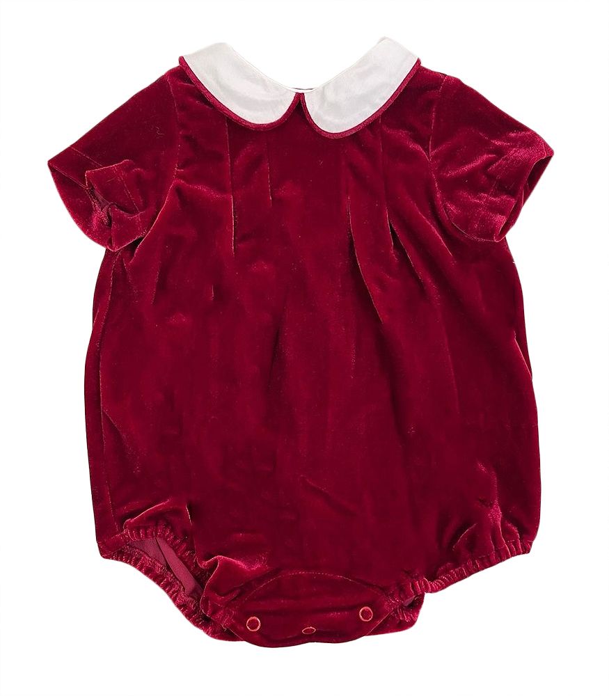 Velvet Boy Bubble: Red