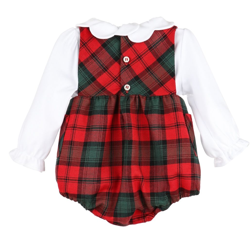 Tartan Tidings Bow Bubble Set: Red/Green