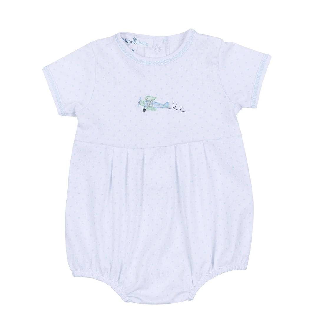 Take Flight Embroidered Boy Bubble