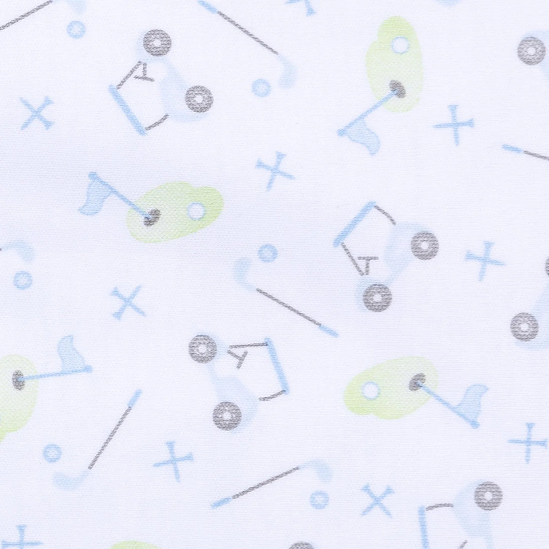 Tiny Tee Time Print Sleeveless Short Playsuit
