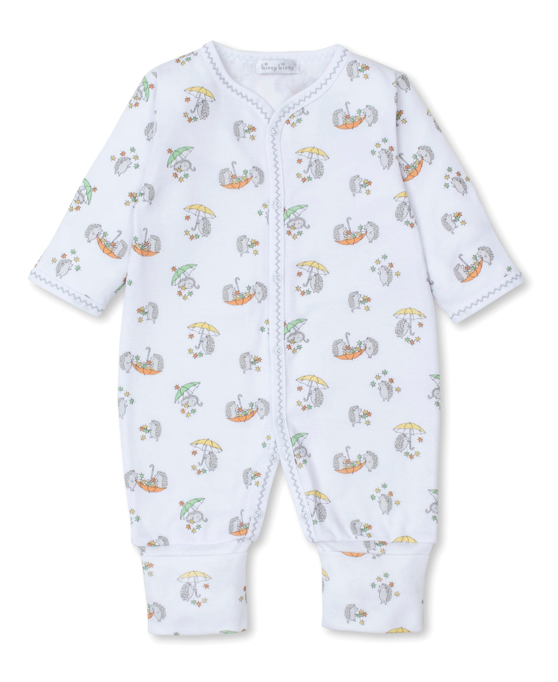 Hedgehogs Fall Showers Playsuit