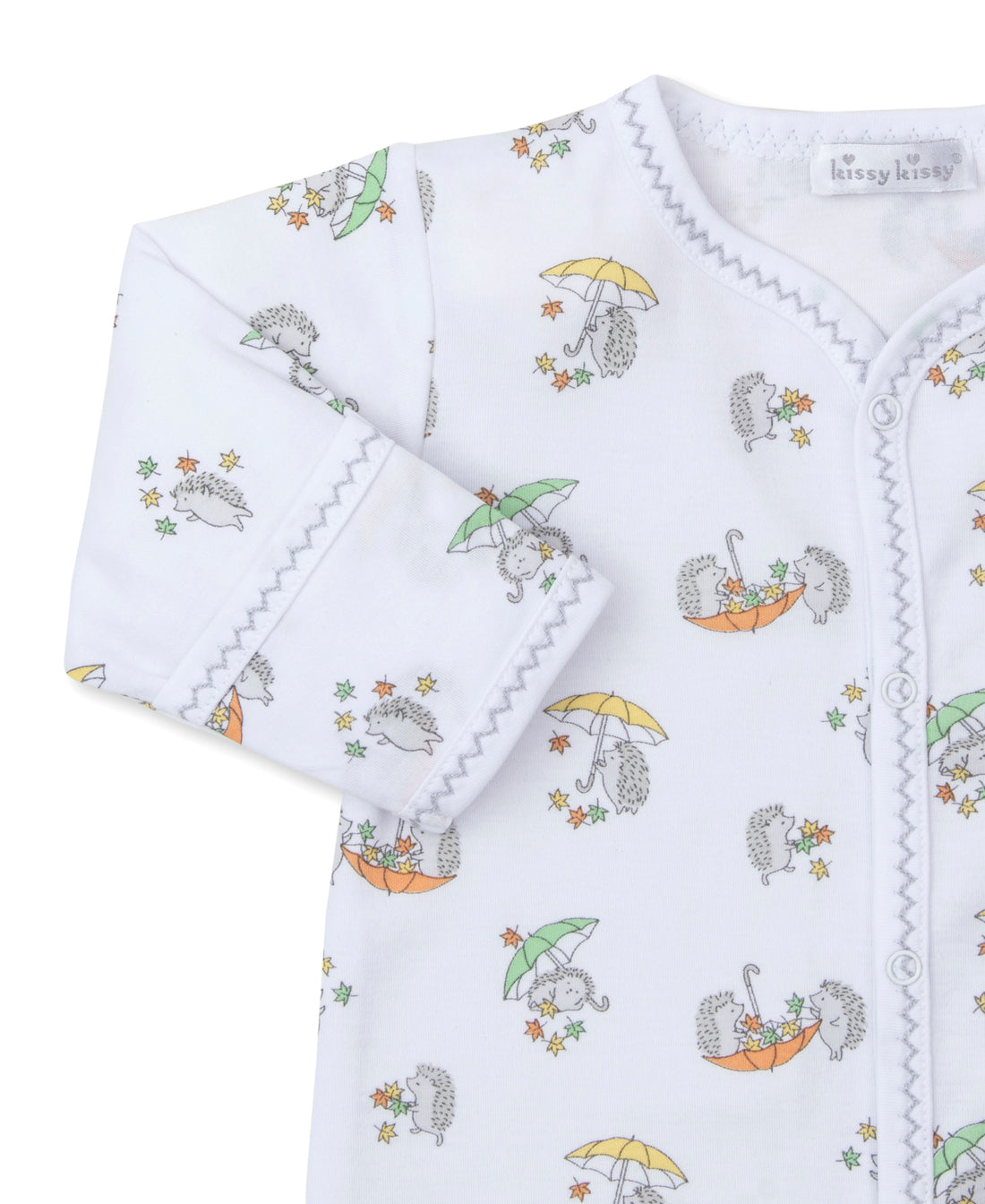 Hedgehogs Fall Showers Playsuit