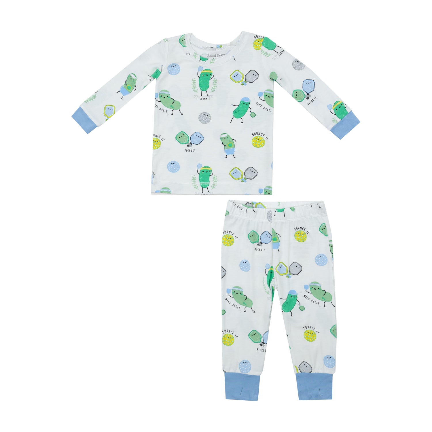 LS Loungewear Set: Pickleball Blue