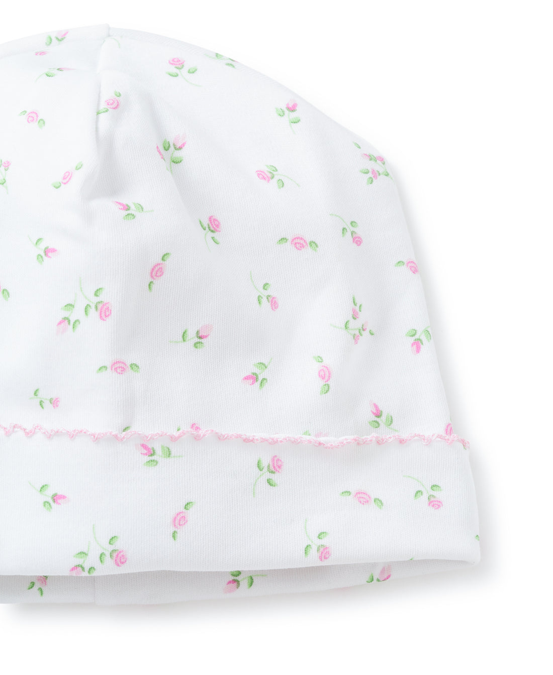 Garden Roses Print Baby Beanie