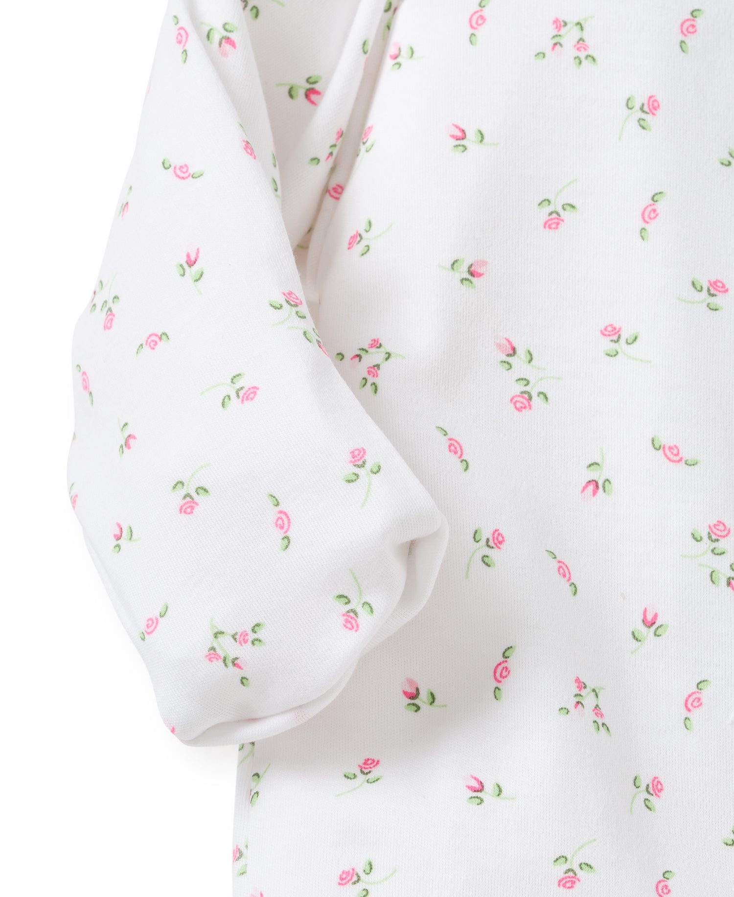 Kissy Kissy Garden Roses Print Footie