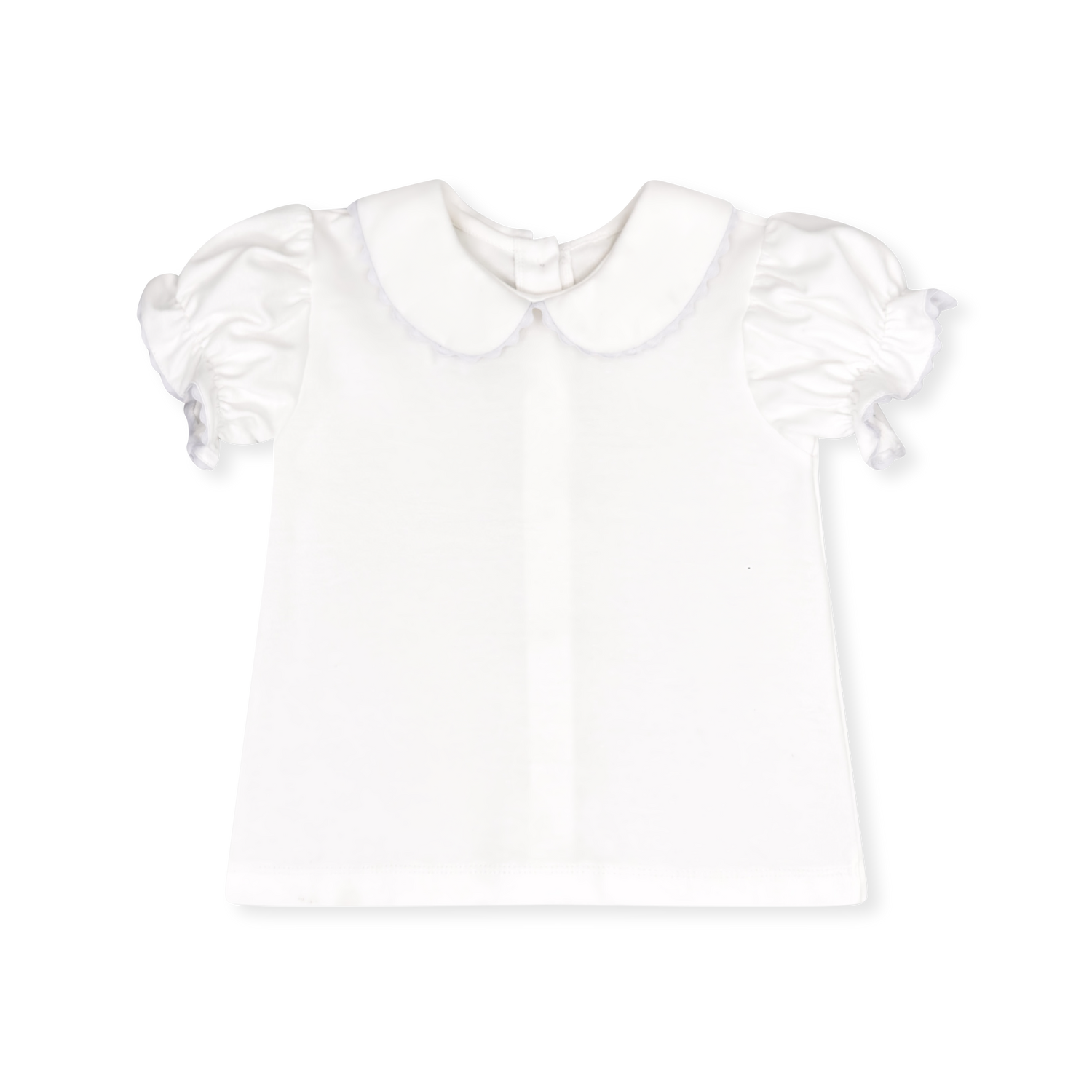 Better Together Blouse: White with Ric Rac