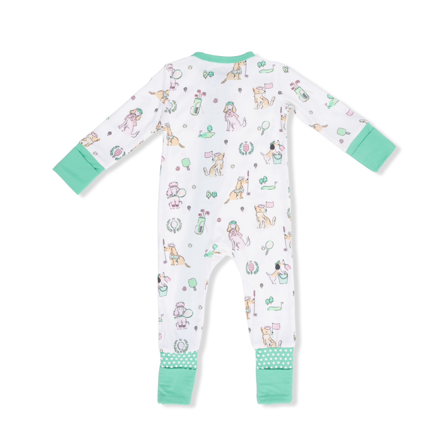 Country Club Dogs Pink Convertible Romper