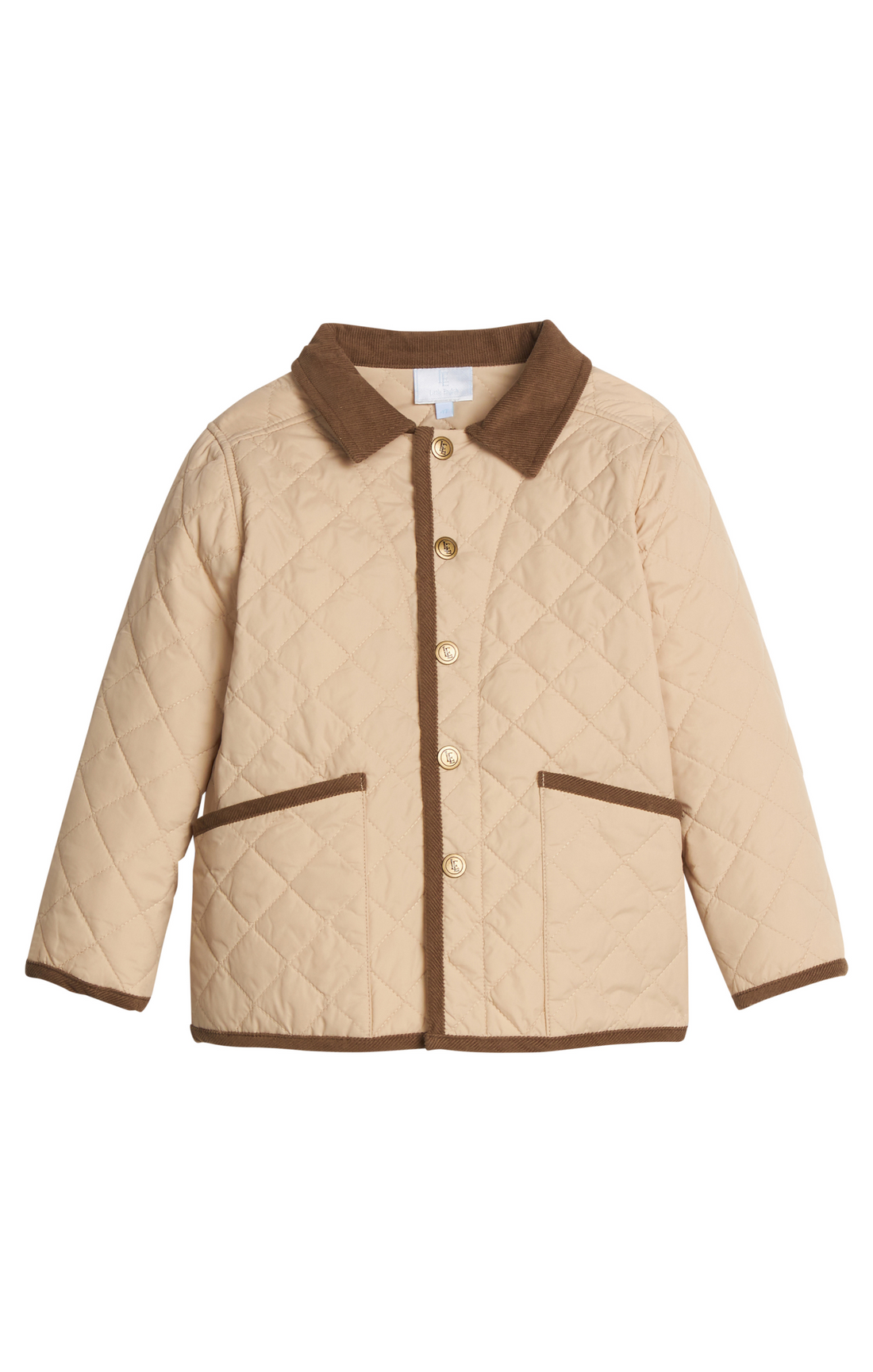 Classic Quilted Jacket: Khaki