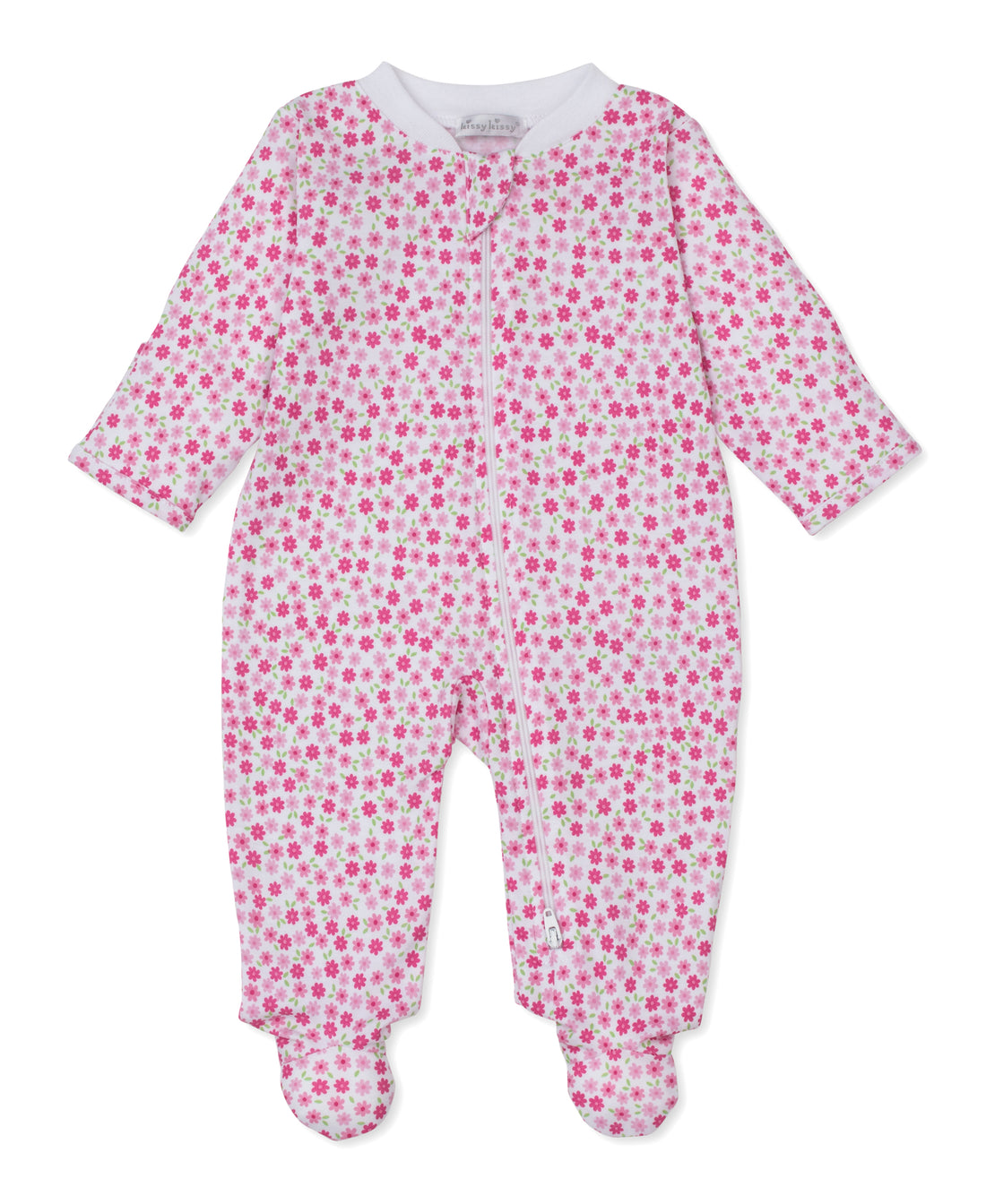Daisy Delight Zipper Footie