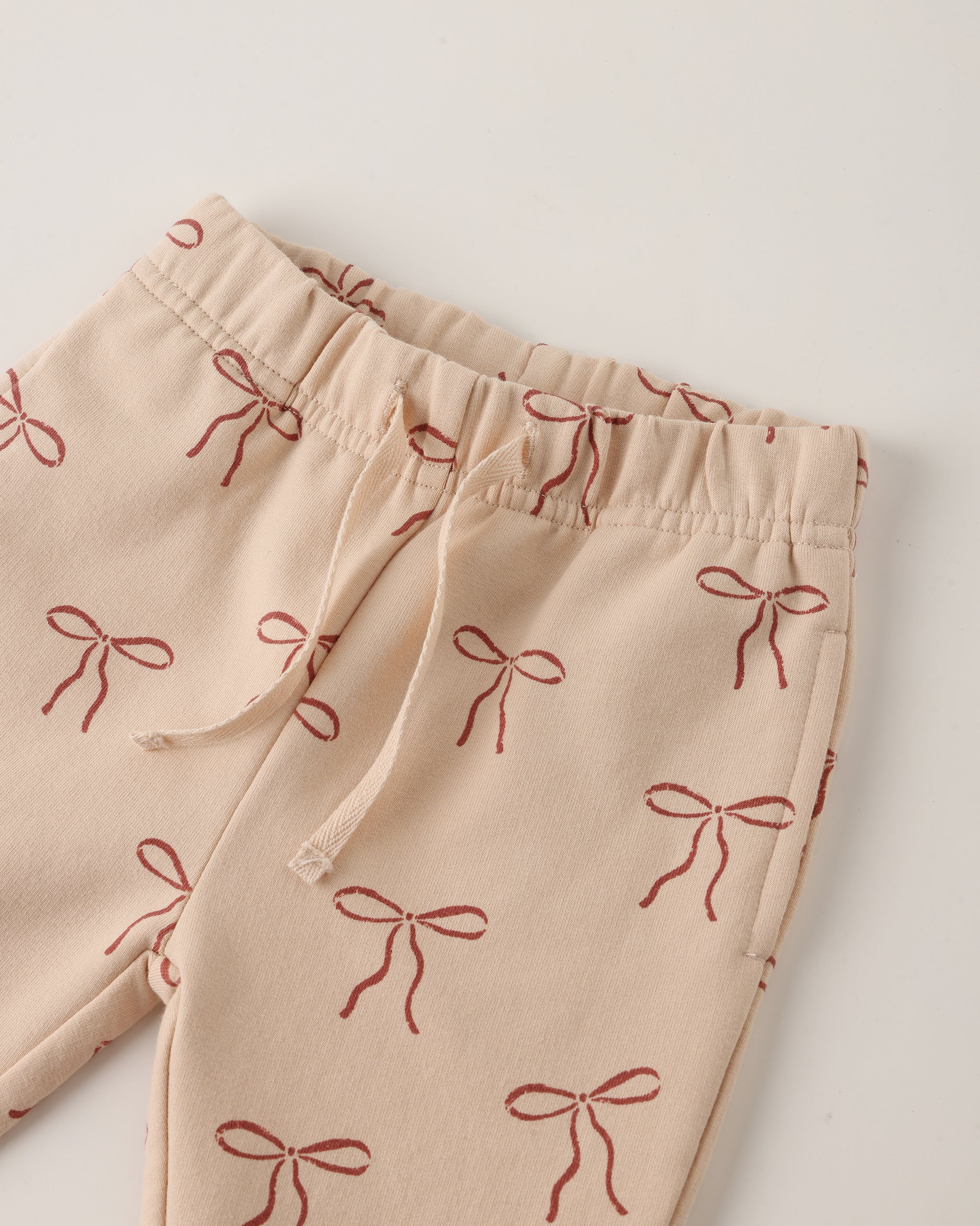 Red Bows Relaxed Fleece Sweatpants