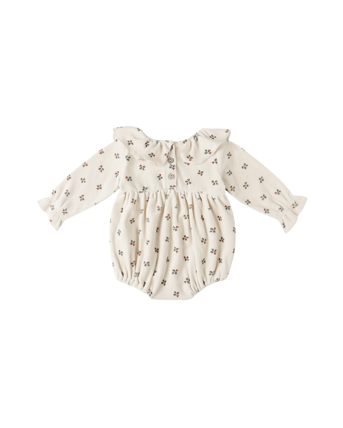 Wendy Romper: Holly Berry