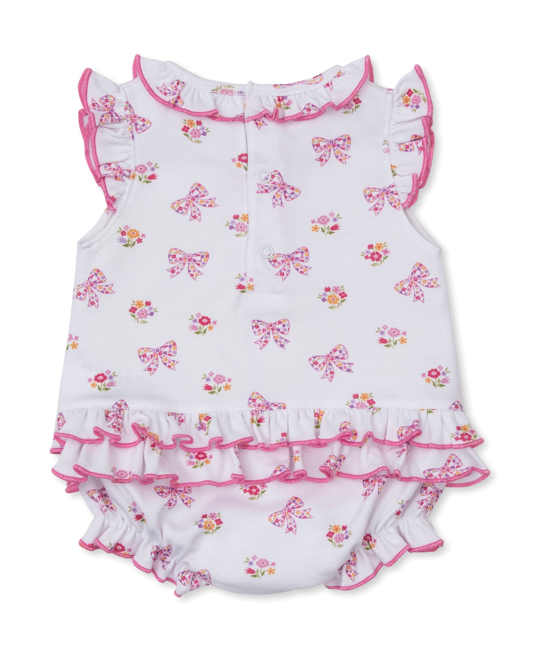 Blossoming Bows Ruffle Bubble
