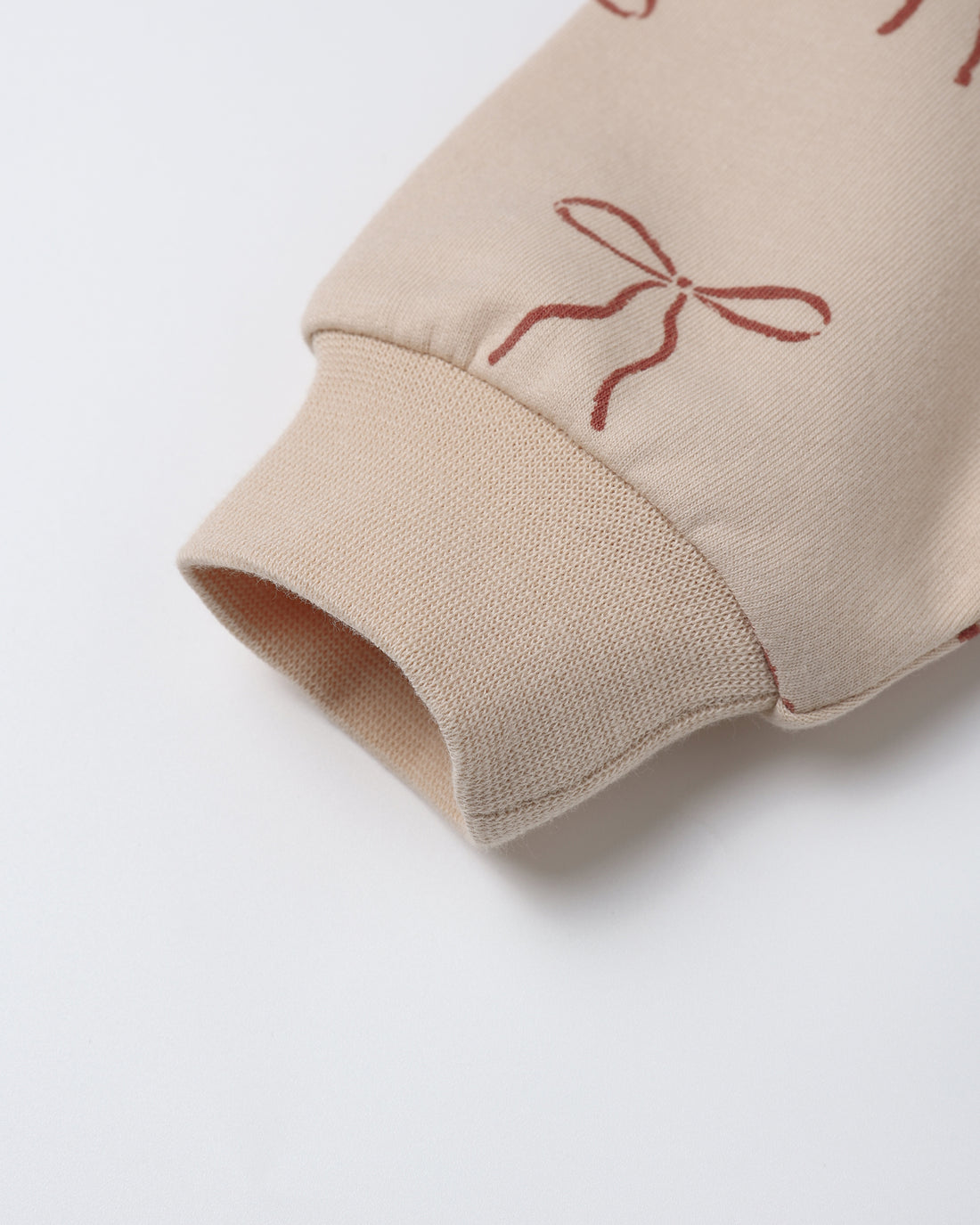 Red Bows Relaxed Fleece Sweatshirt