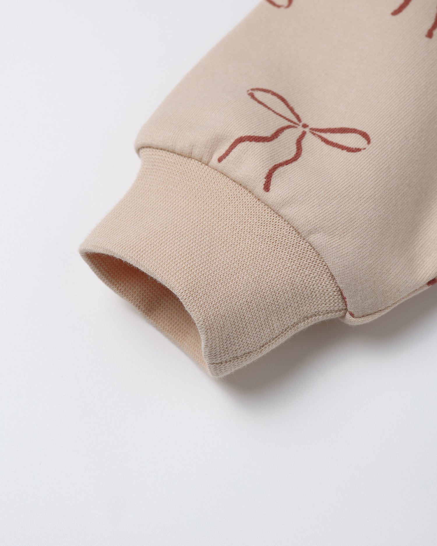 Red Bows Relaxed Fleece Sweatshirt