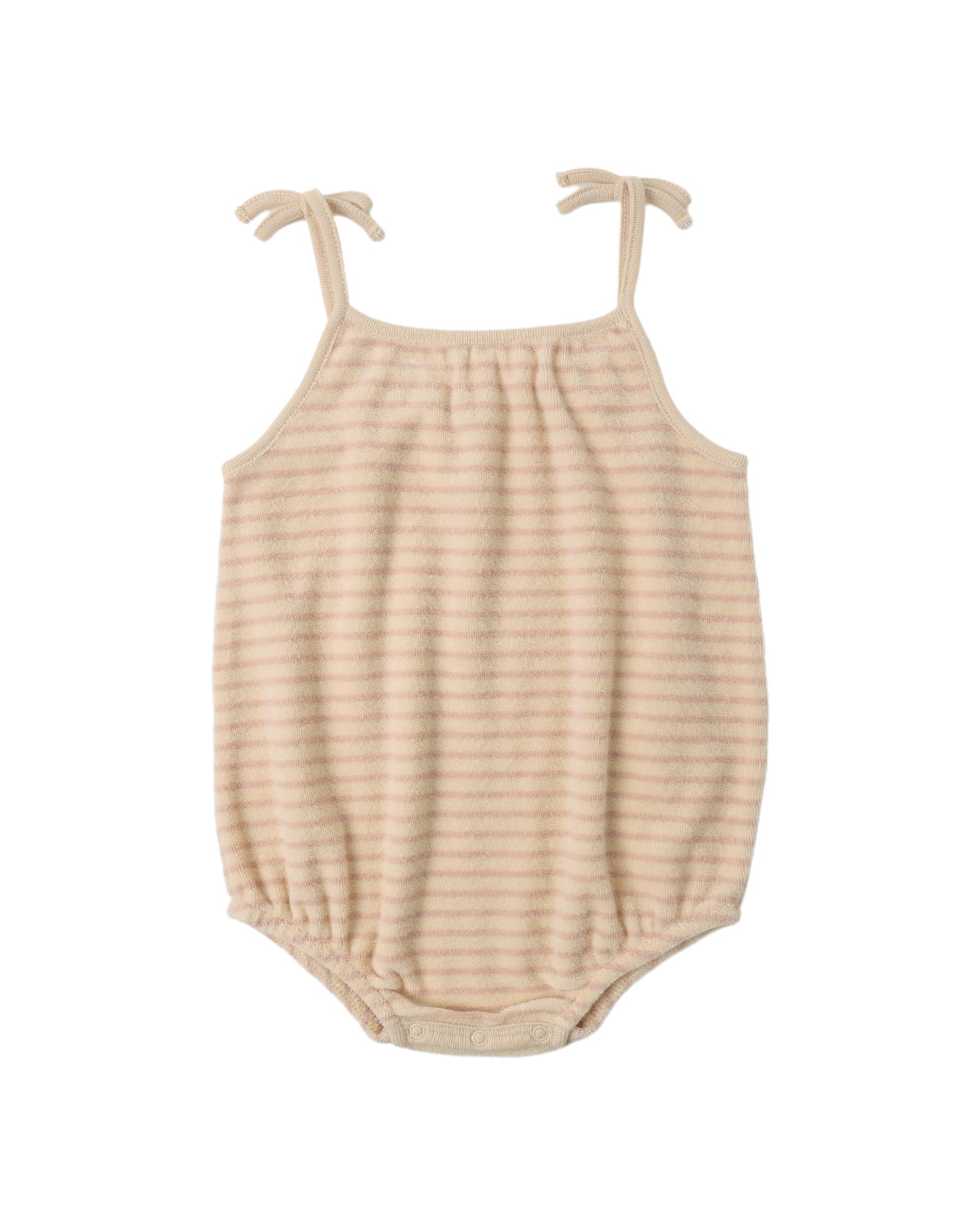 Nala Romper: Pink Stripe