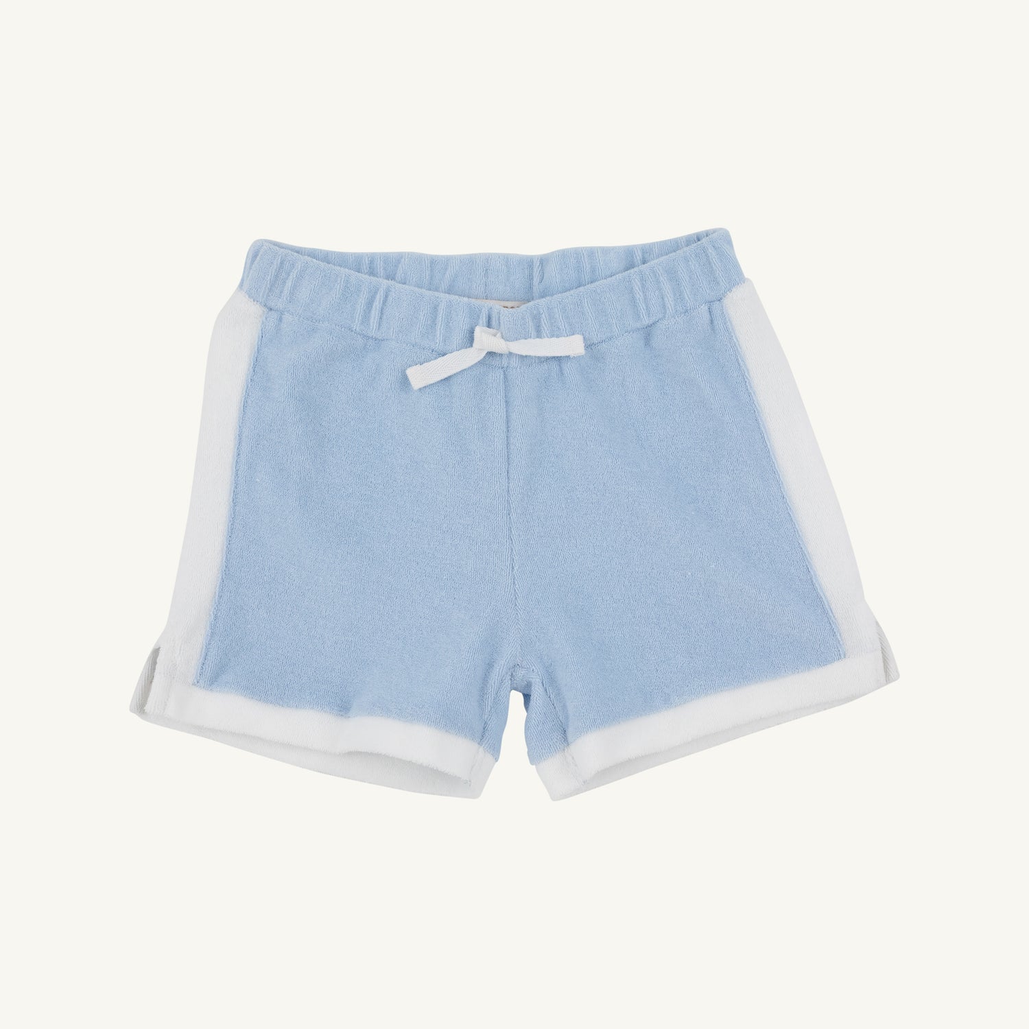TBBC Shaefer Shorts- Terrycloth: Beale Street Blue/Worth Ave White
