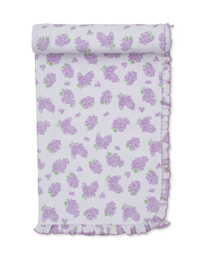 Lilac Love Ruffle Blanket