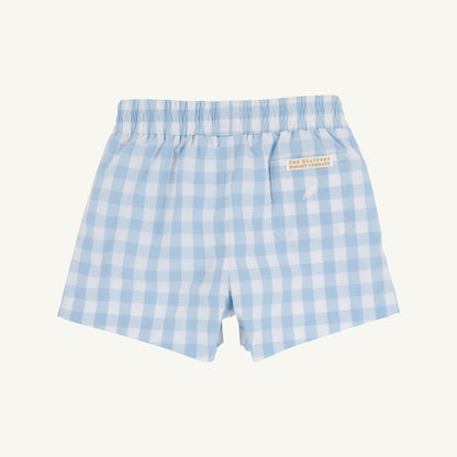 Sheffield Shorts: Barrington Blue Check/Worth Ave White