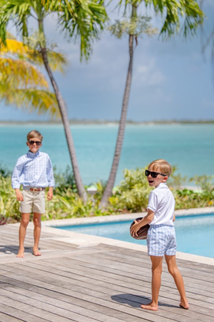 Sheffield Shorts: Barrington Blue Check/Worth Ave White