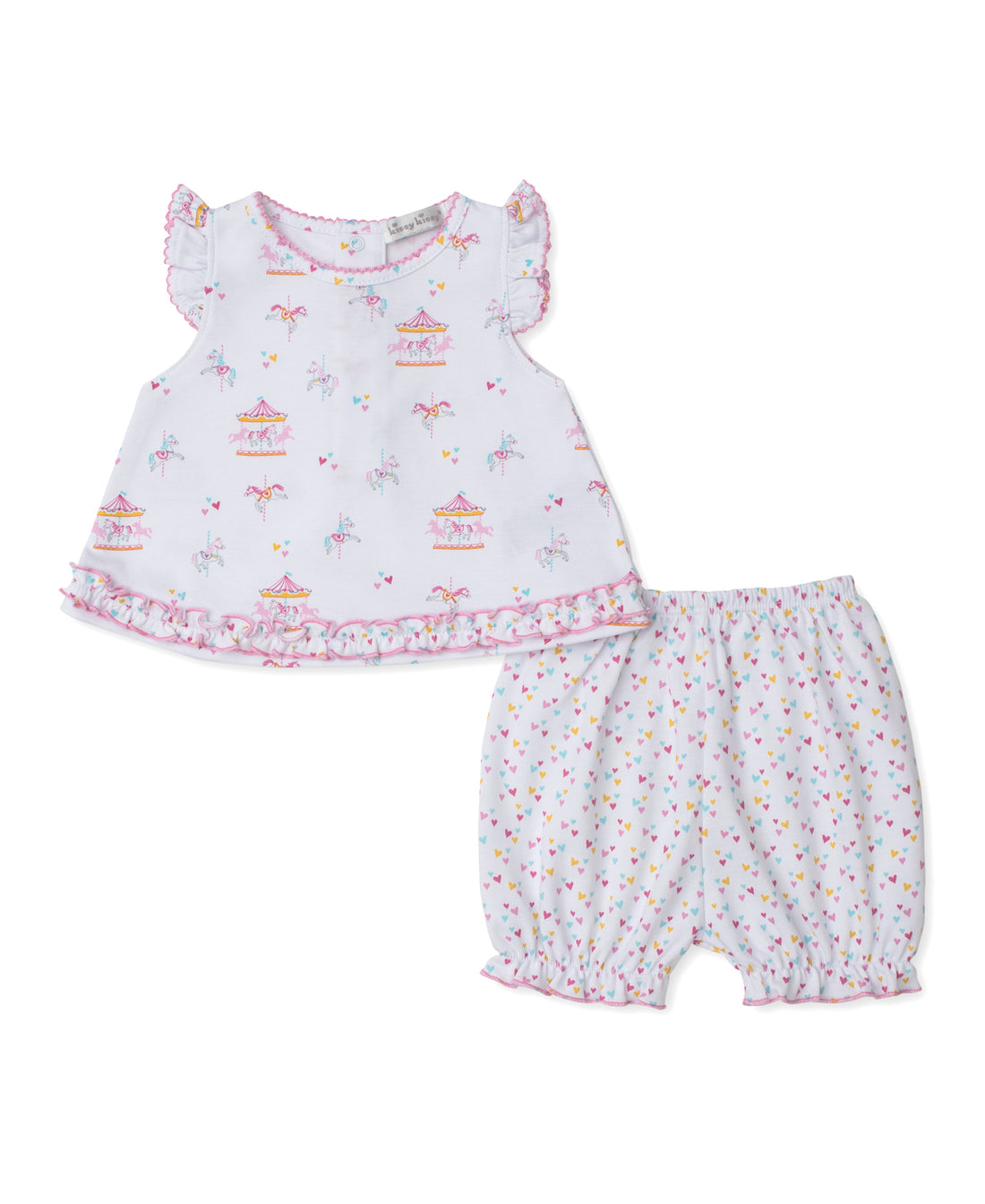 Carousel Magic Sunsuit Bloomer Set
