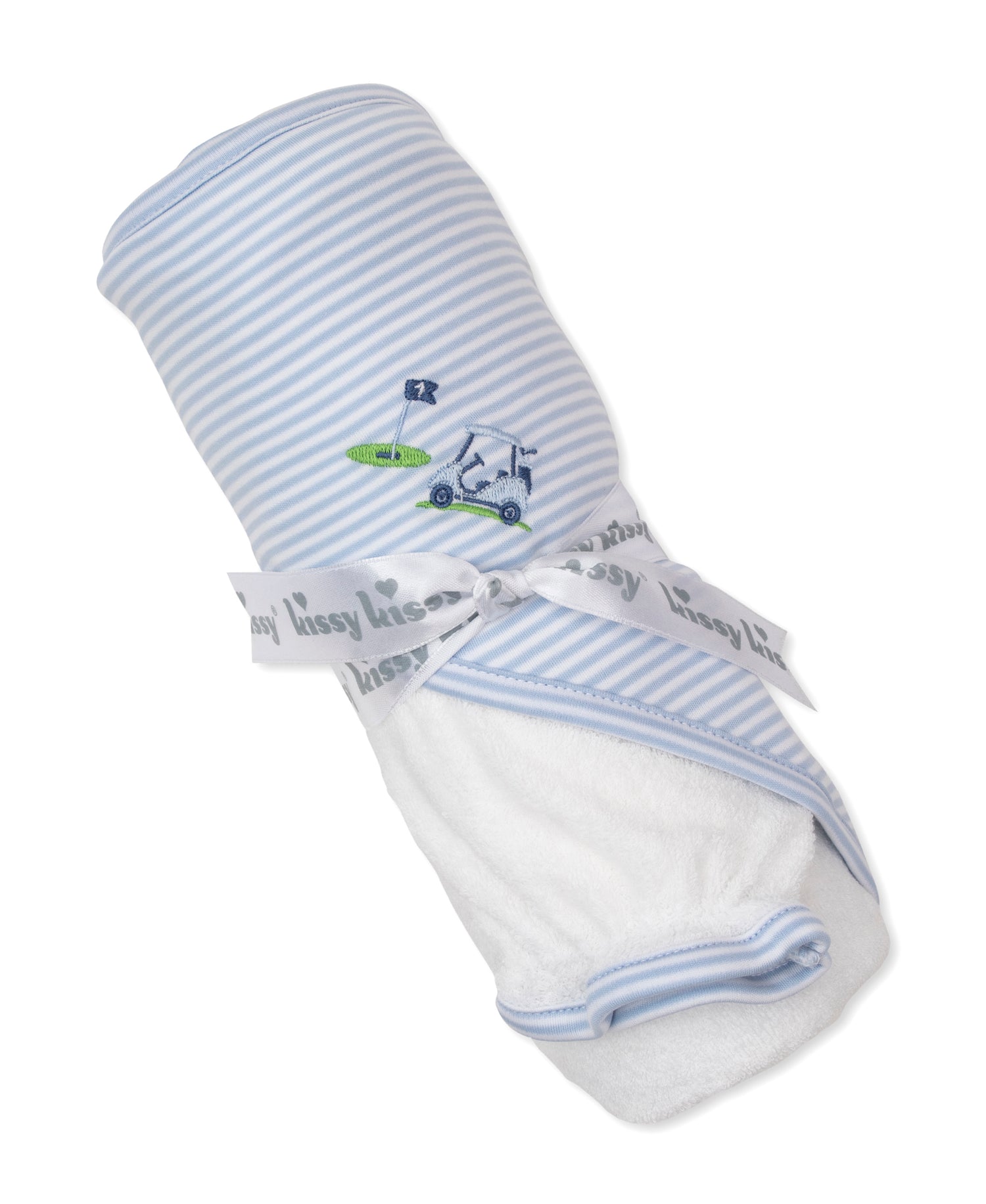 Golf Championship Hooded Towel Set: Light Blue