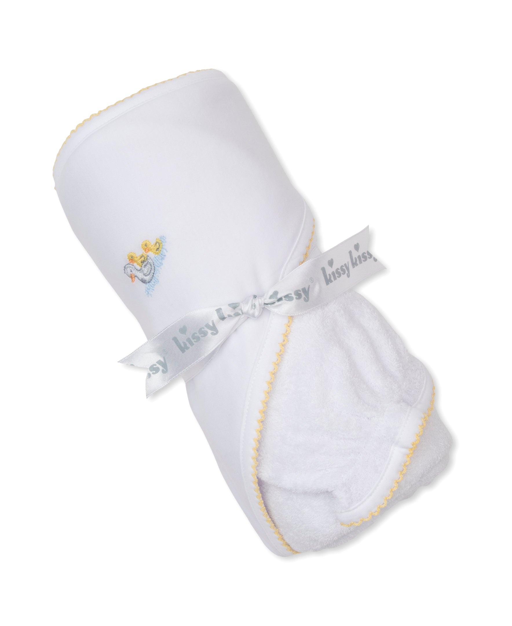Duck Pond Paddles Hooded Towel w/Mitt Set