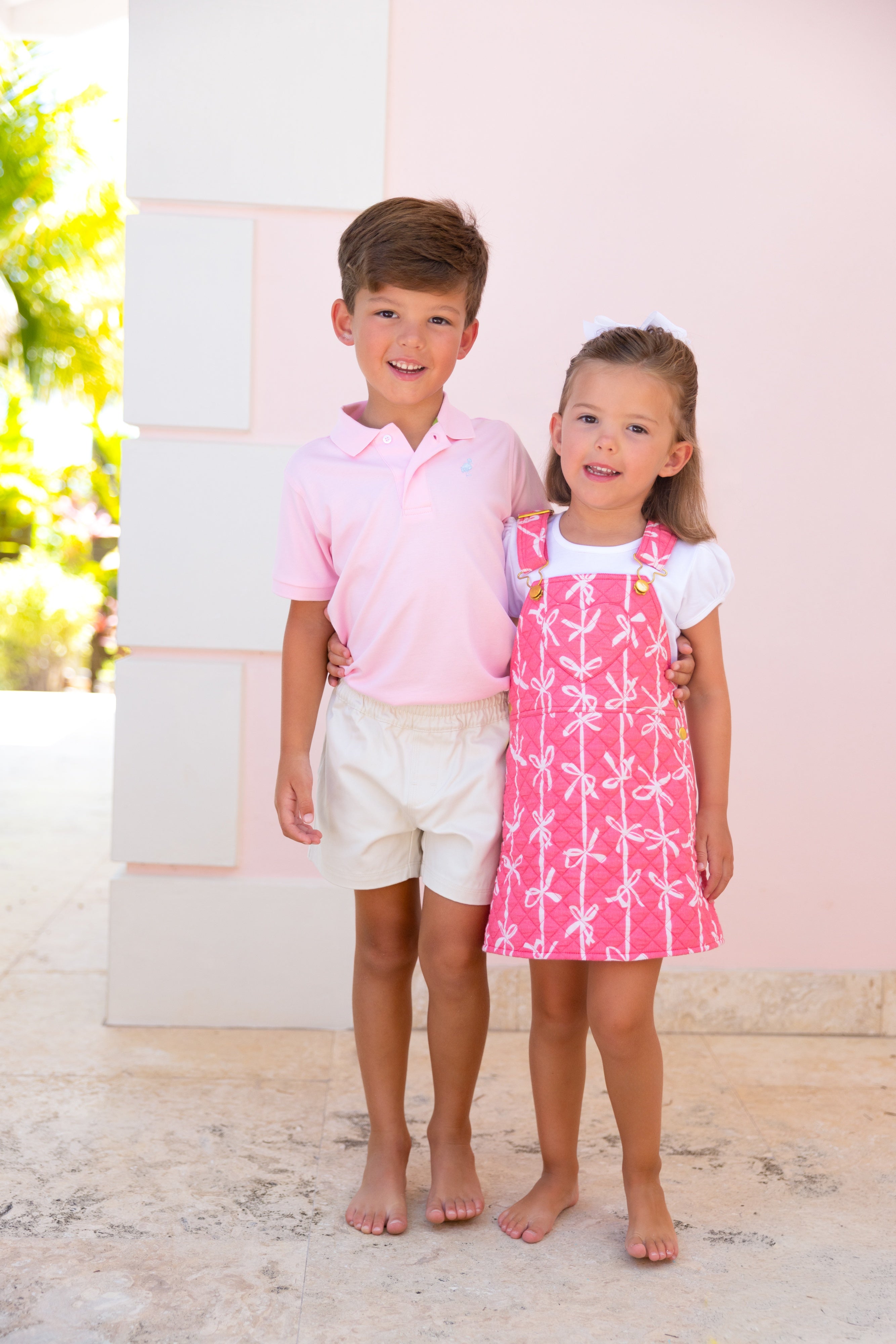 TBBC Channing Choo Choo Jumper: Braselton Bows (Romany Rose)