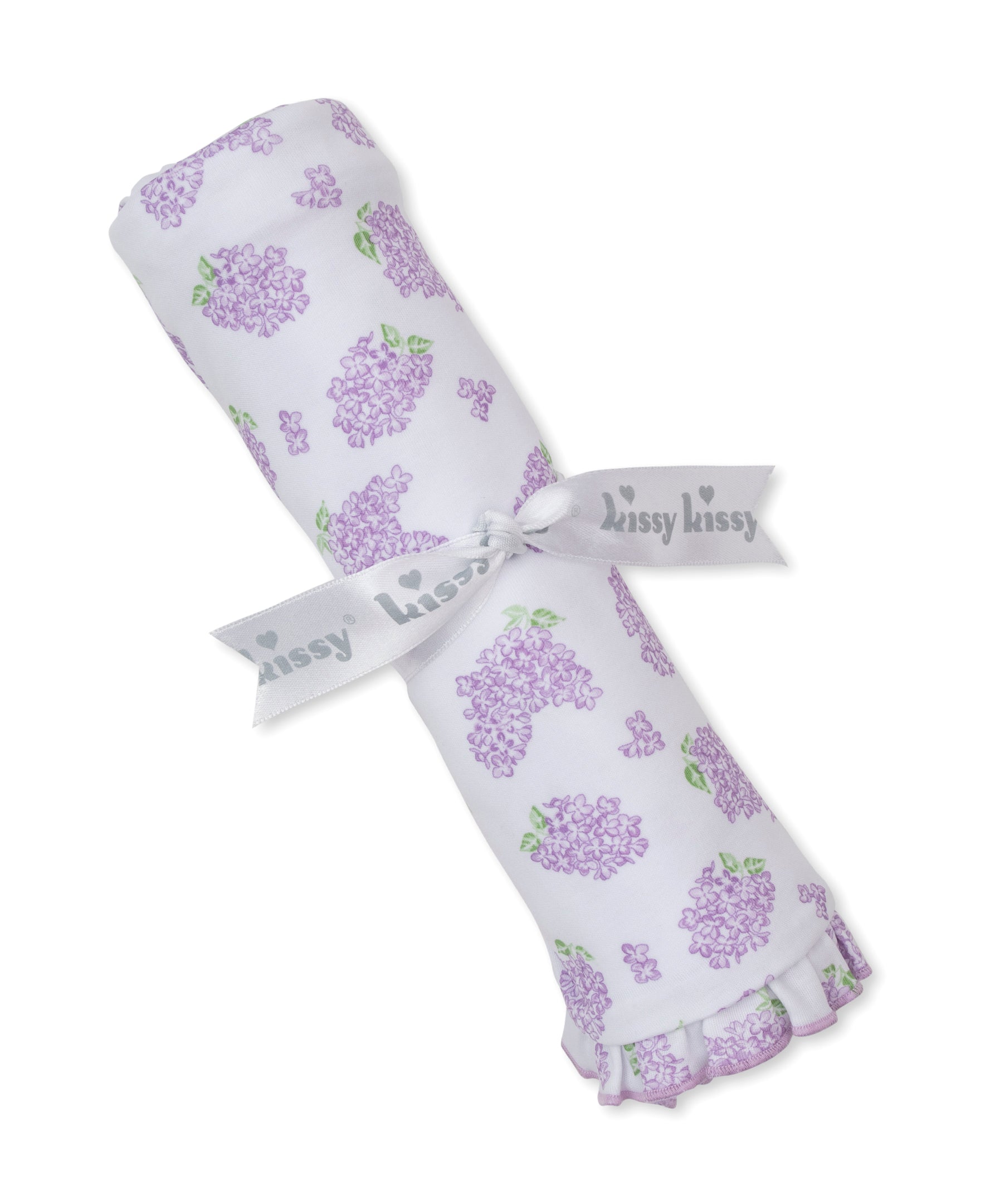 Lilac Love Ruffle Blanket