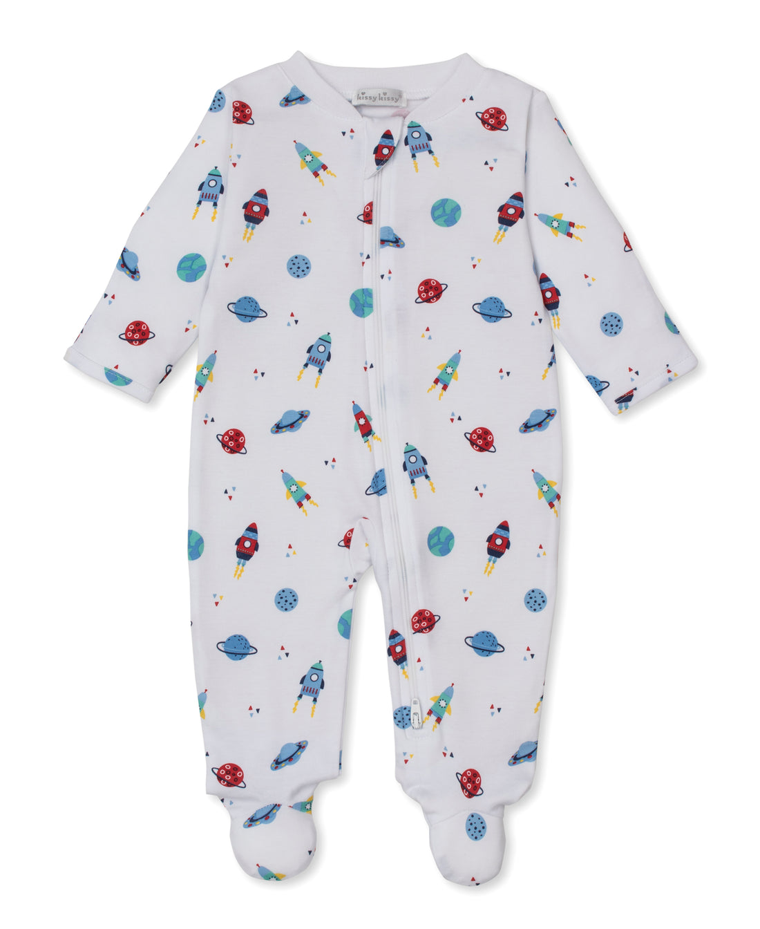 Space Dreams Zipper Footie