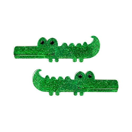 Alligator Crocodile Hair Clips