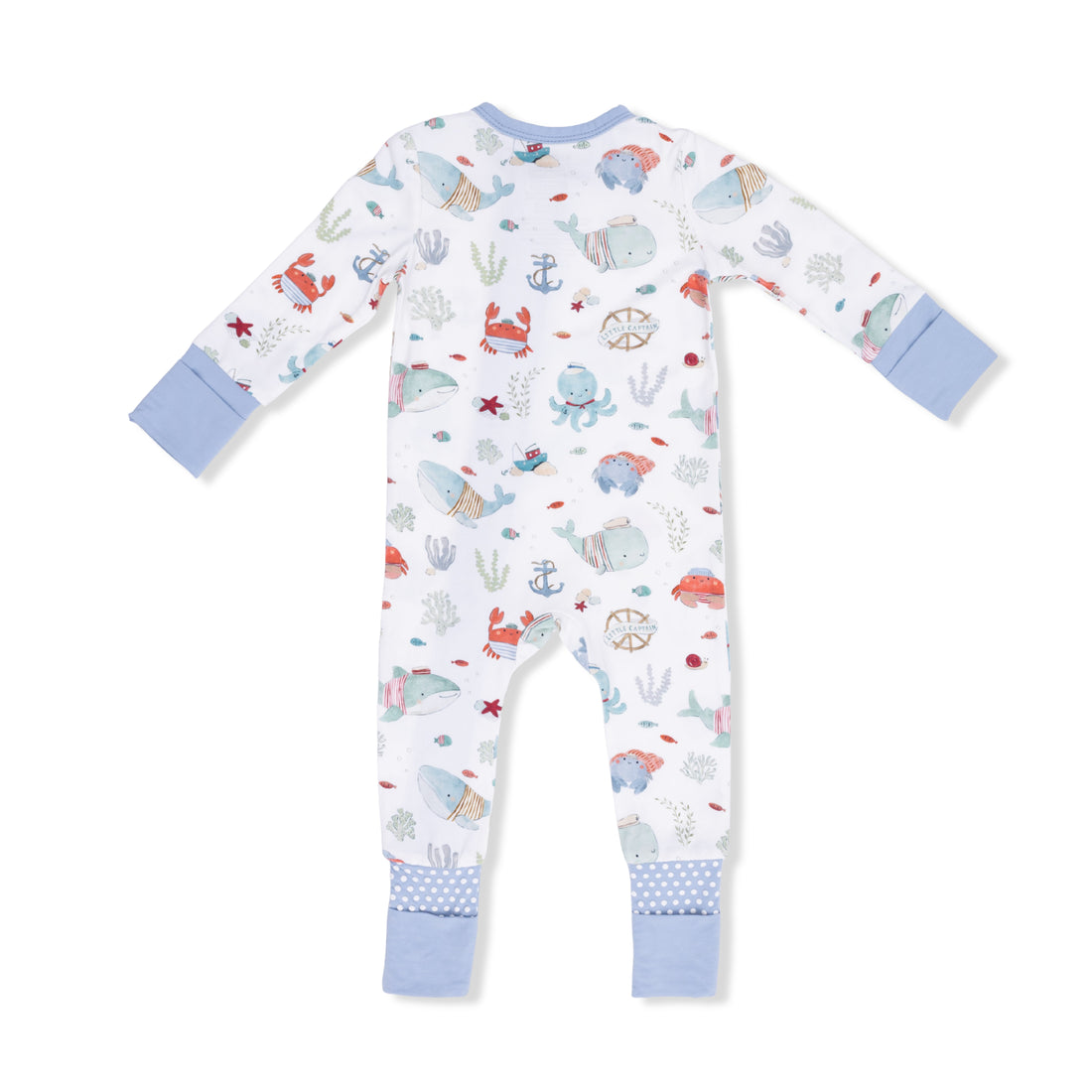 Sailor Sea Creatures Convertible Romper