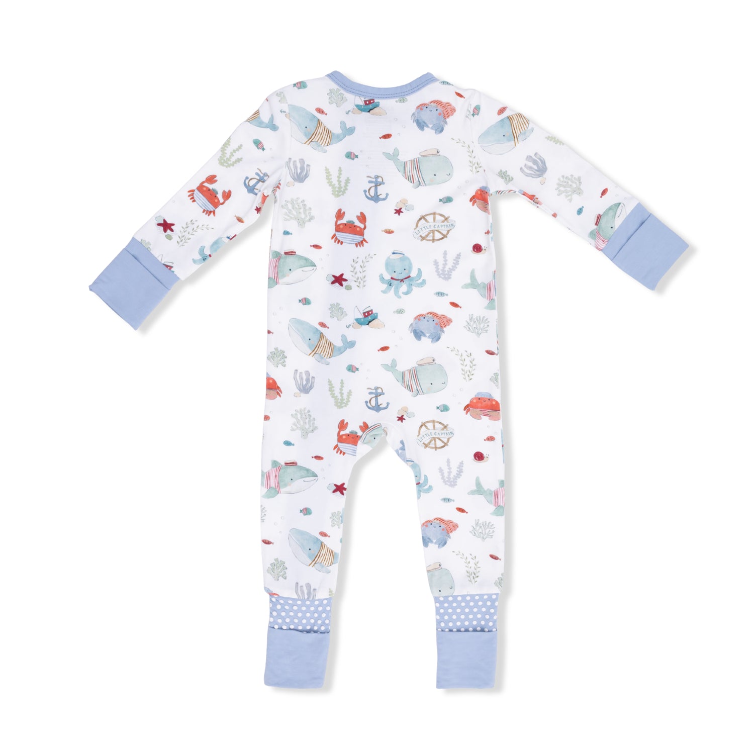 Sailor Sea Creatures Convertible Romper