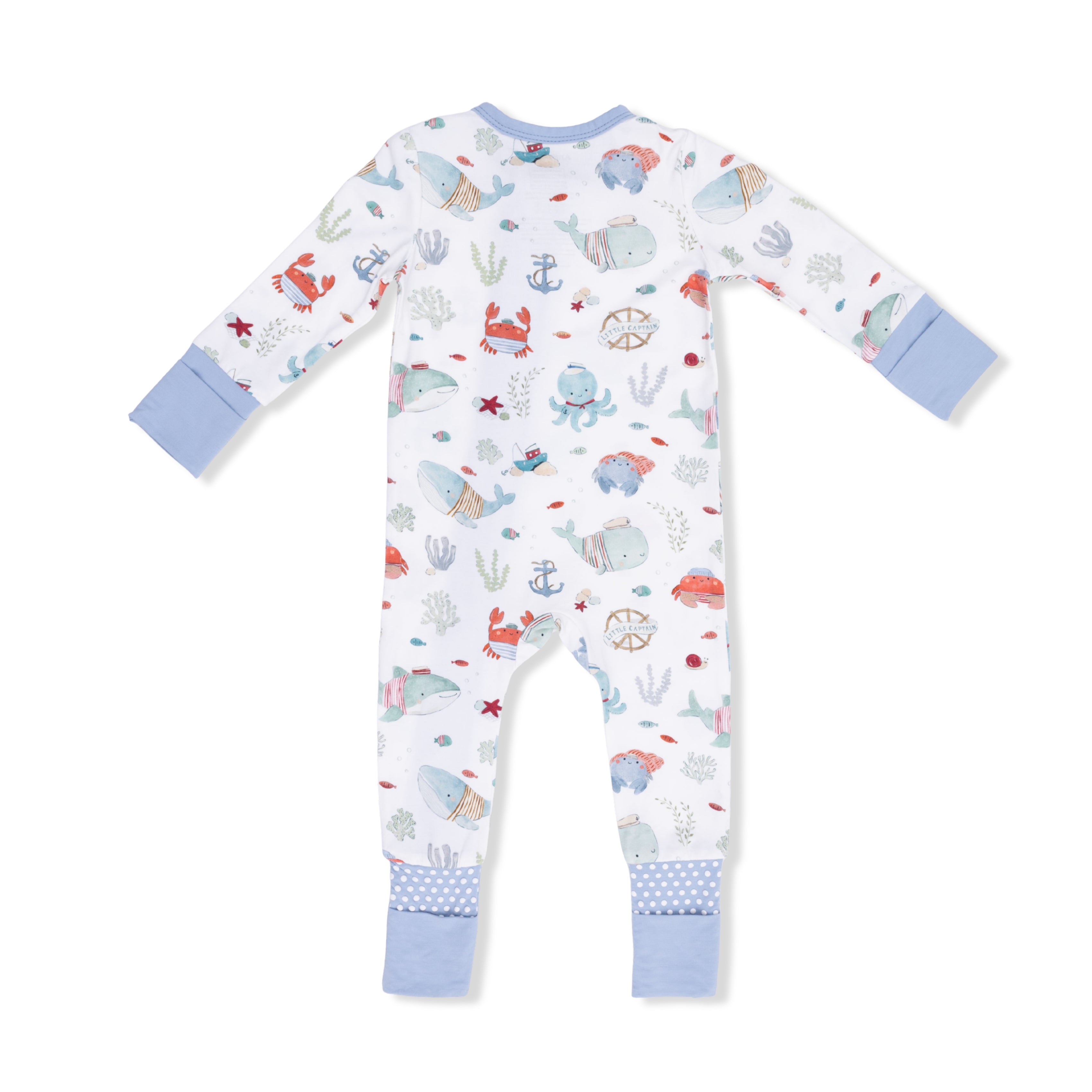 Sailor Sea Creatures Convertible Romper