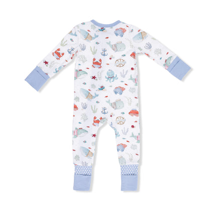 Sailor Sea Creatures Convertible Romper