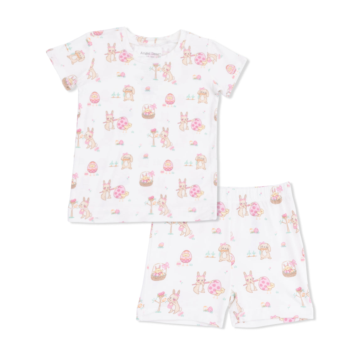 Easter Egg Hunt Pink Loungewear Short Set