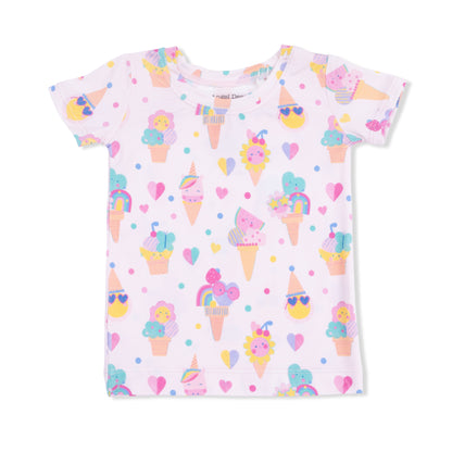 Ice Cream Fun Crew Loungewear Short Set