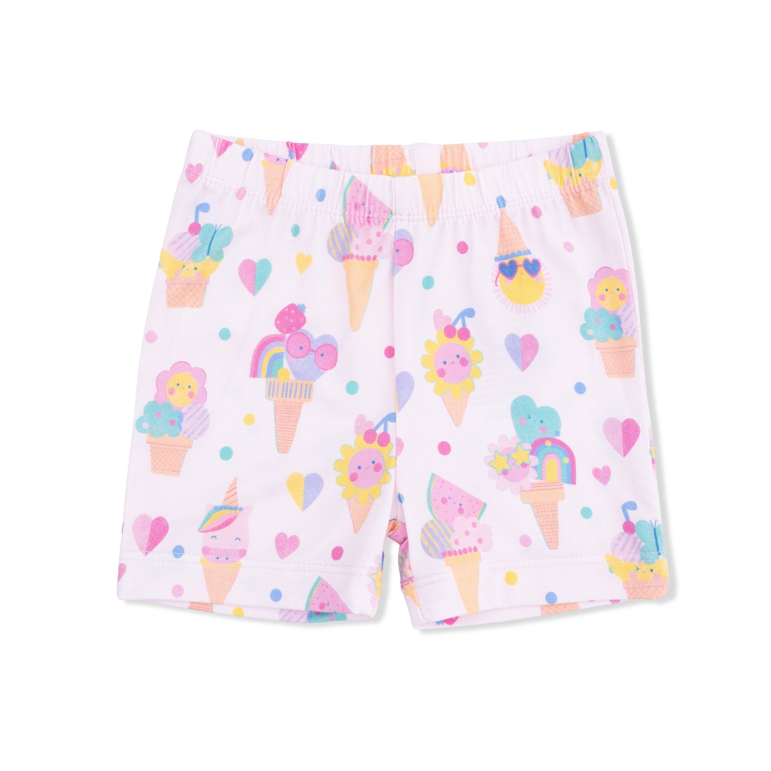 Ice Cream Fun Crew Loungewear Short Set