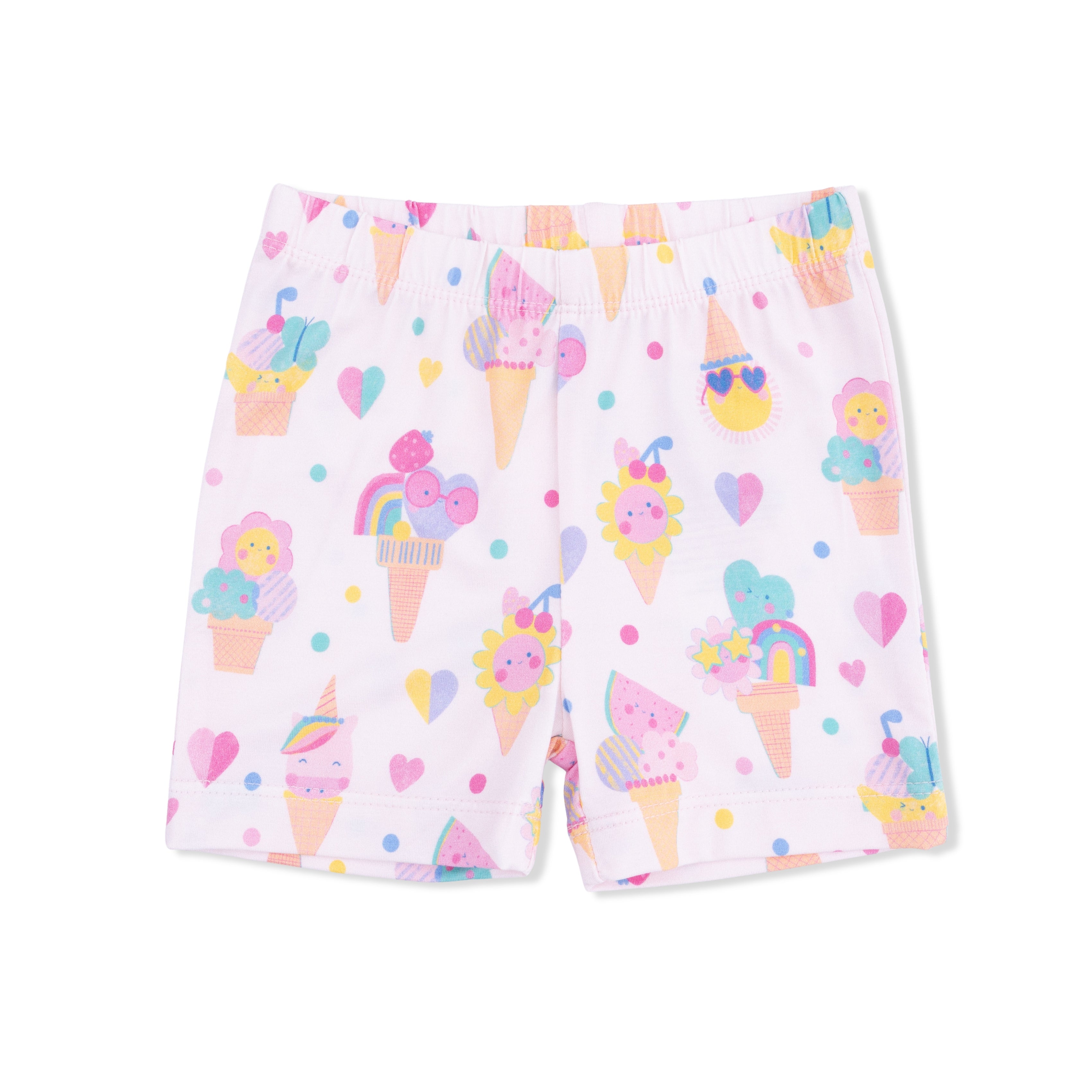 Ice Cream Fun Crew Loungewear Short Set