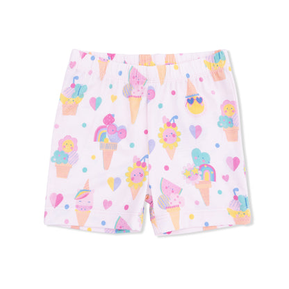 Ice Cream Fun Crew Loungewear Short Set