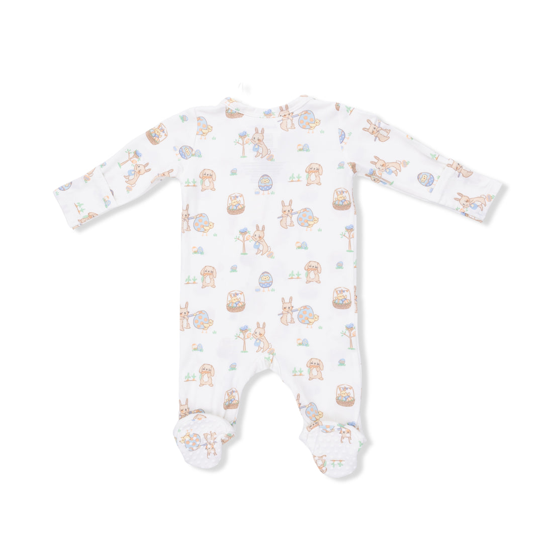 Easter Egg Hunt Uni 2 Way Zipper Footie