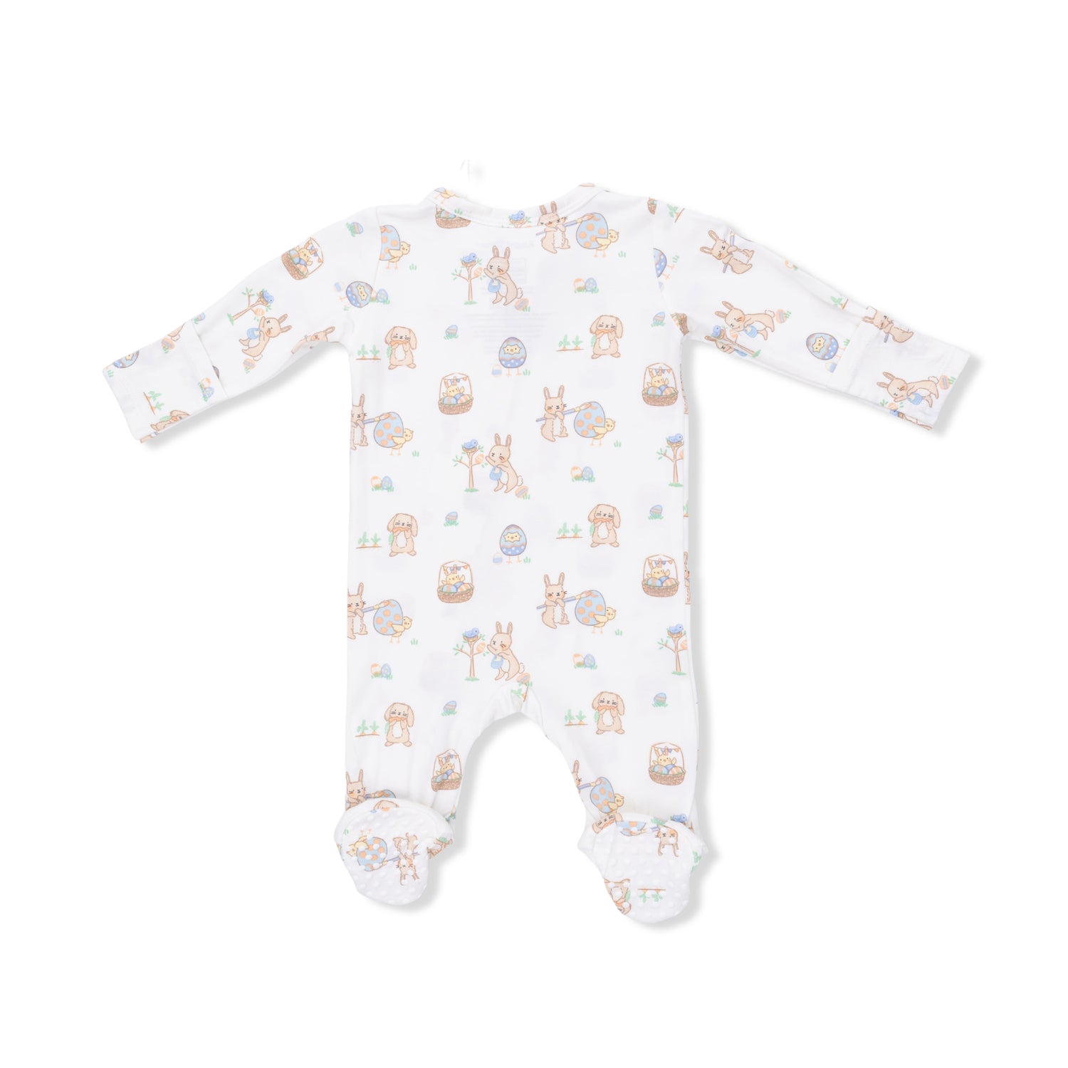 Easter Egg Hunt Uni 2 Way Zipper Footie