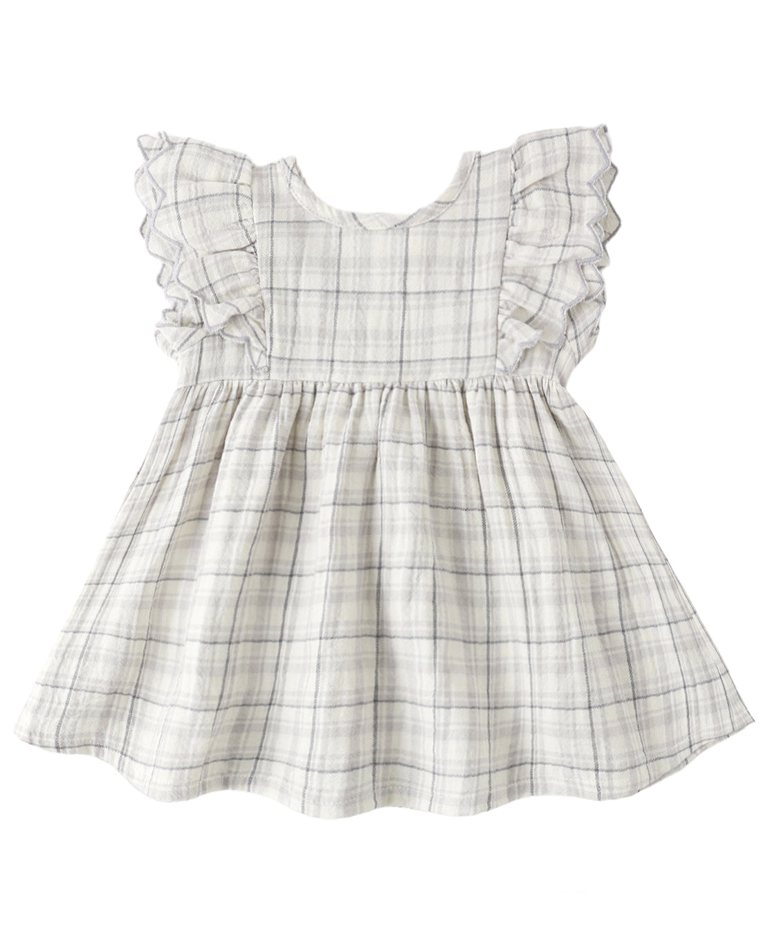 Blue Plaid Alina Dress