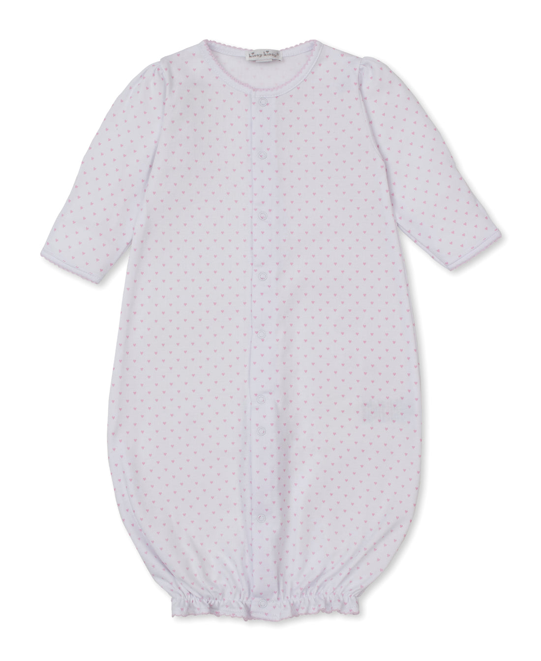 Teddy Bear Love Converter Gown: Light Pink Hearts