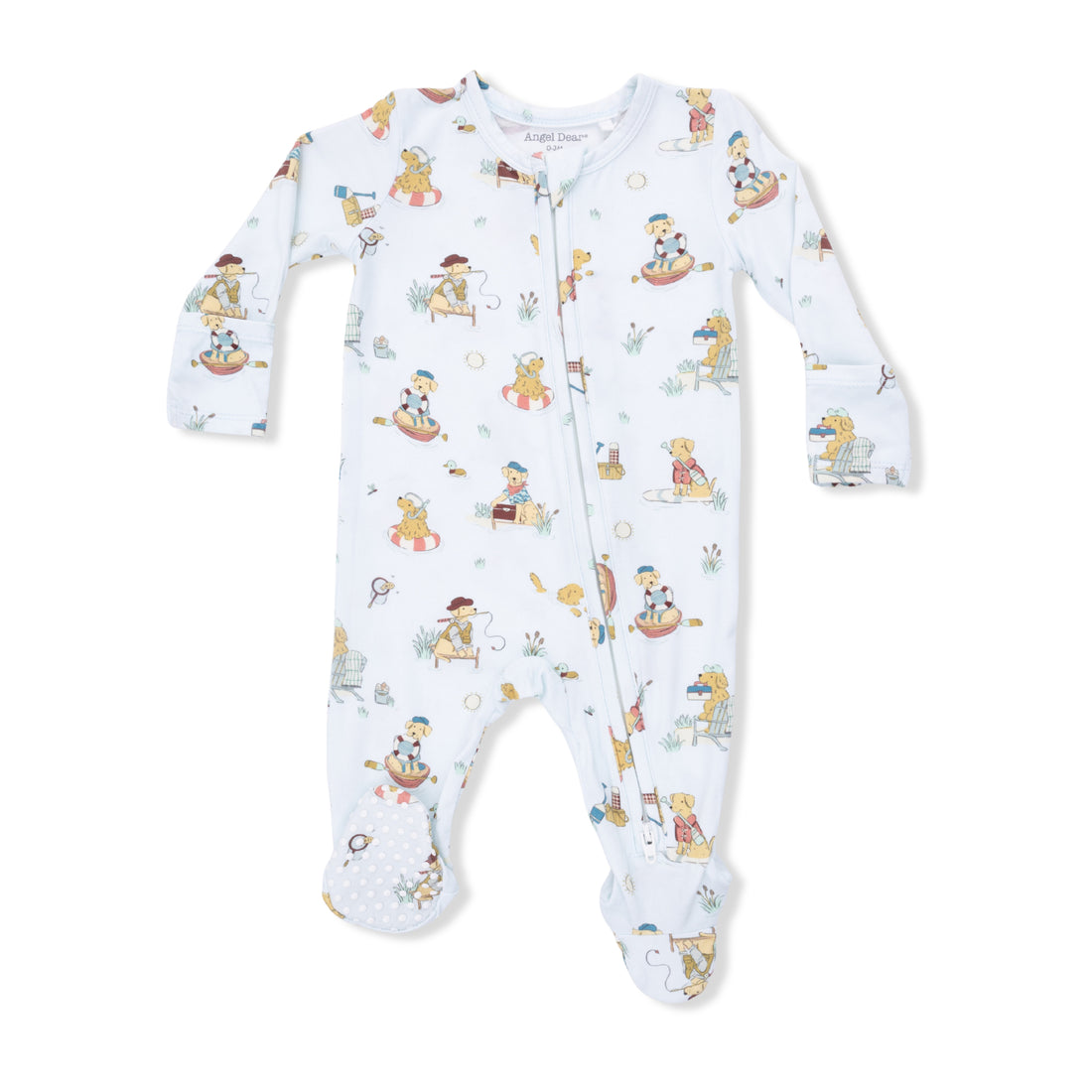 Lake Buddy Dogs 2 Way Zipper Footie