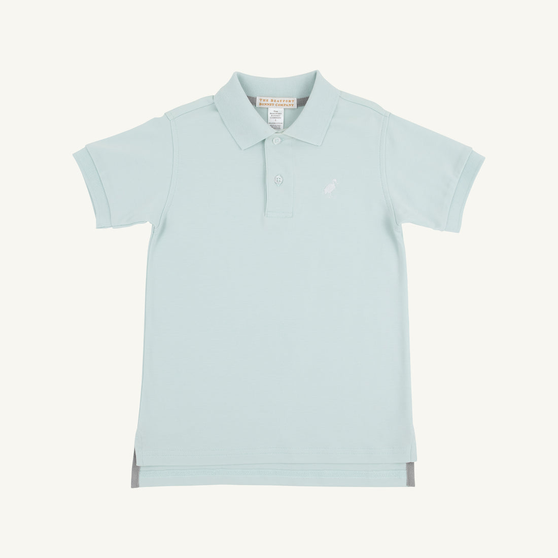 TBBC SS Pima Prim And Proper Polo: Old Greenwich Green/Worth Ave White