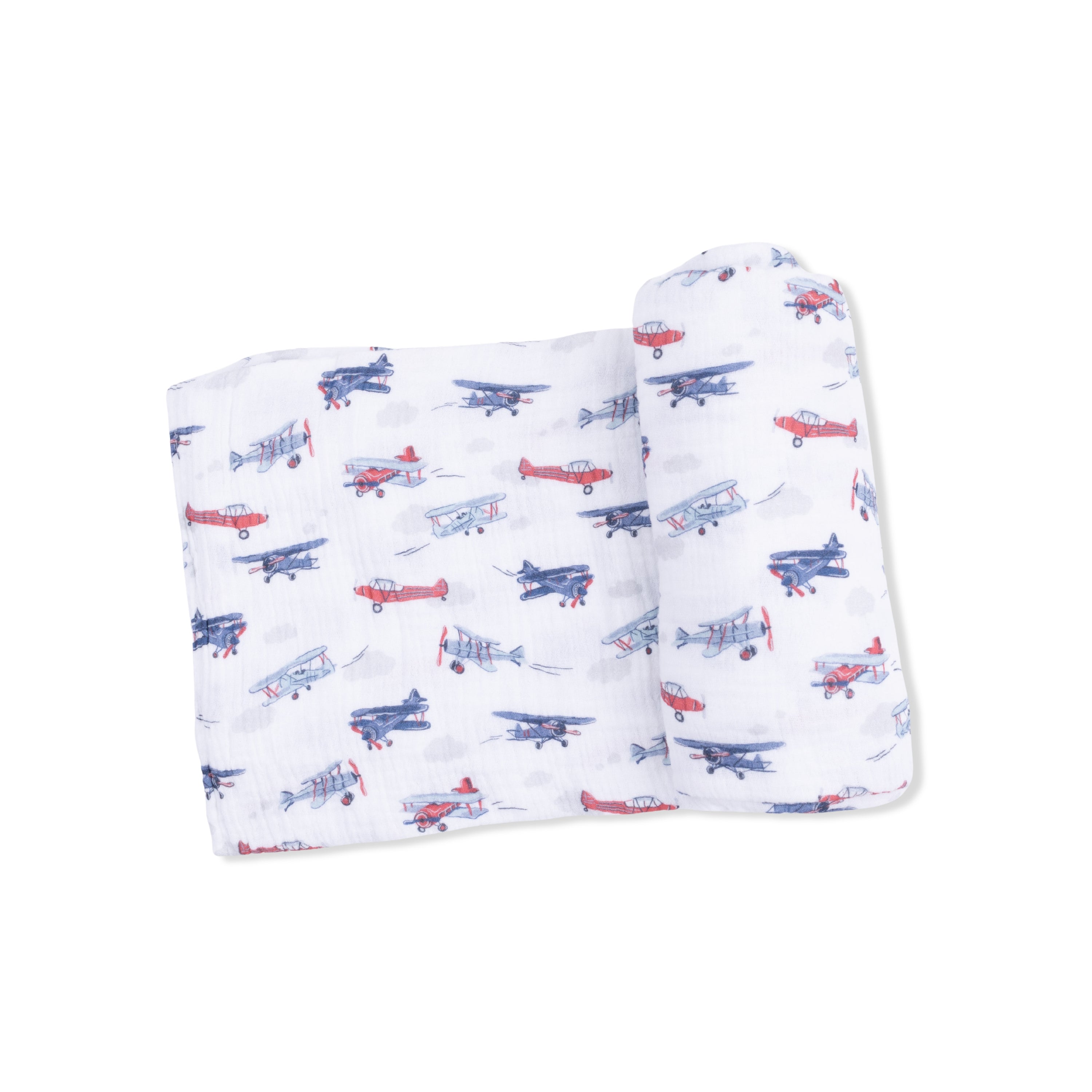 Vintage Planes Swaddle Blanket