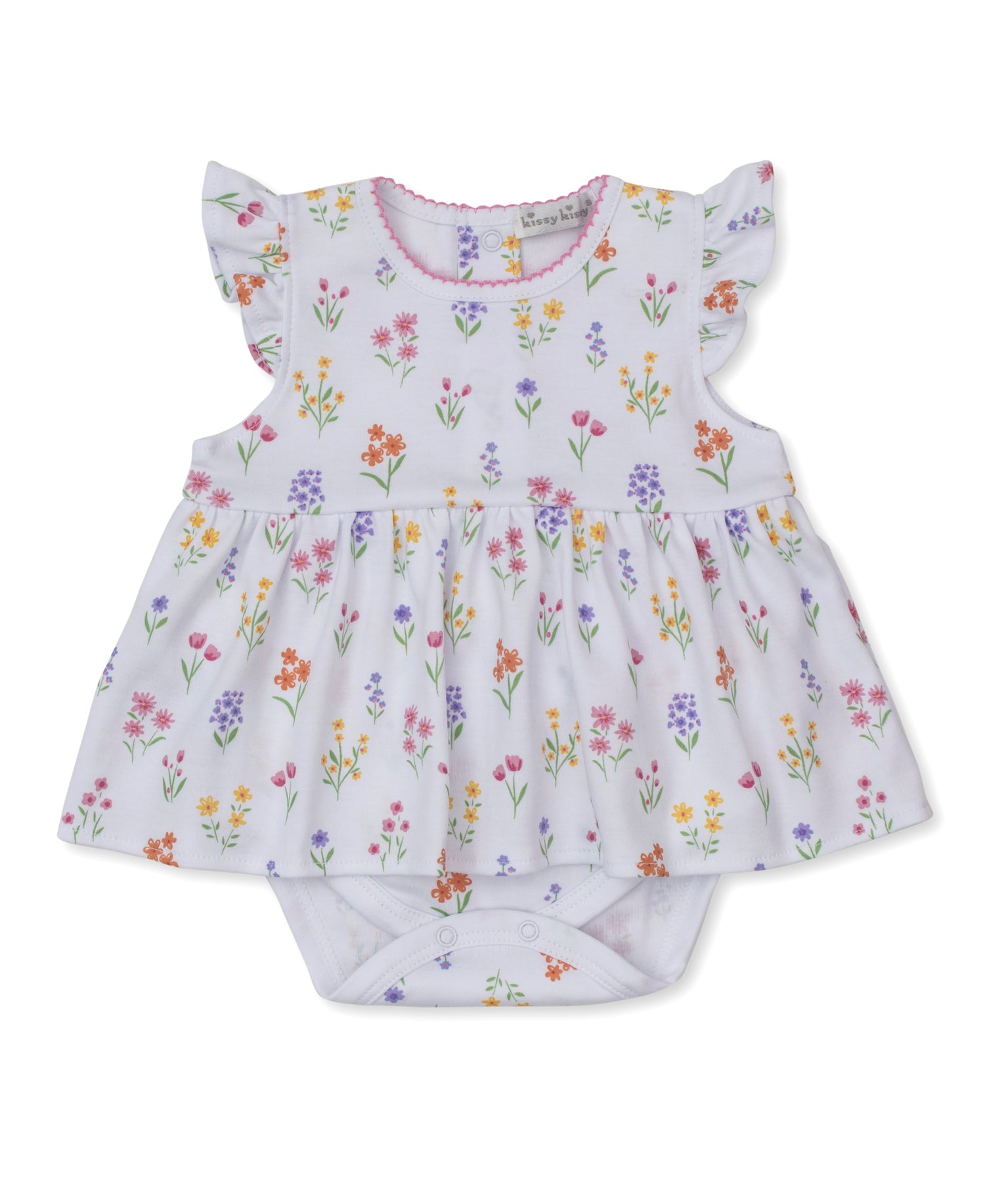 Summer Wildflowers Bodysuit Dress