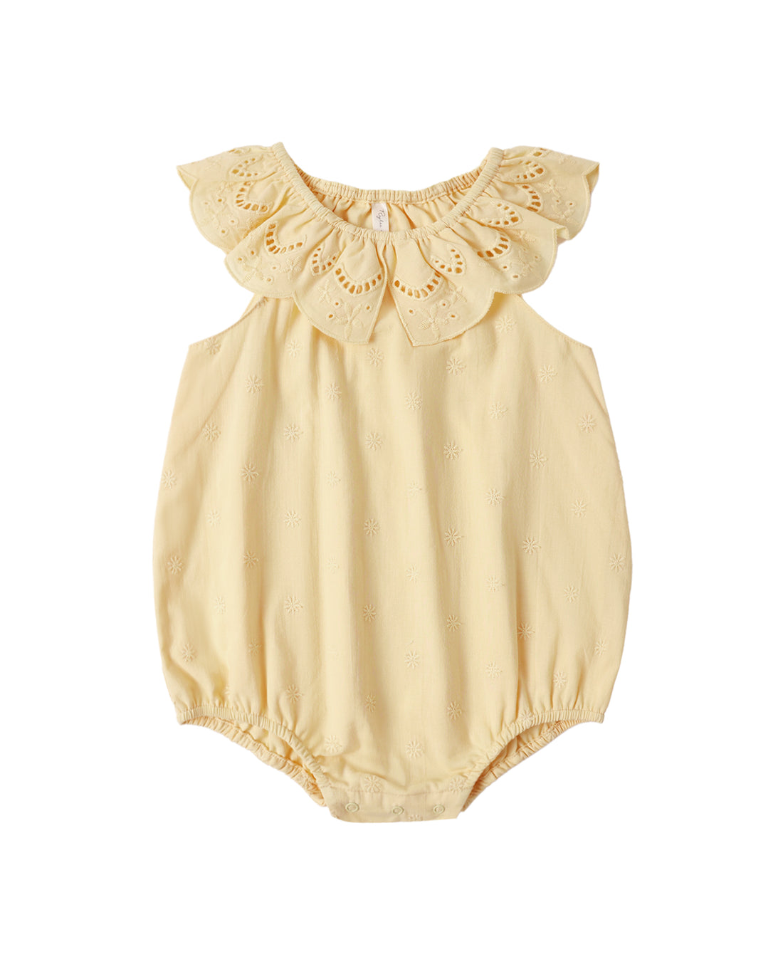 Myla Romper: Lemon