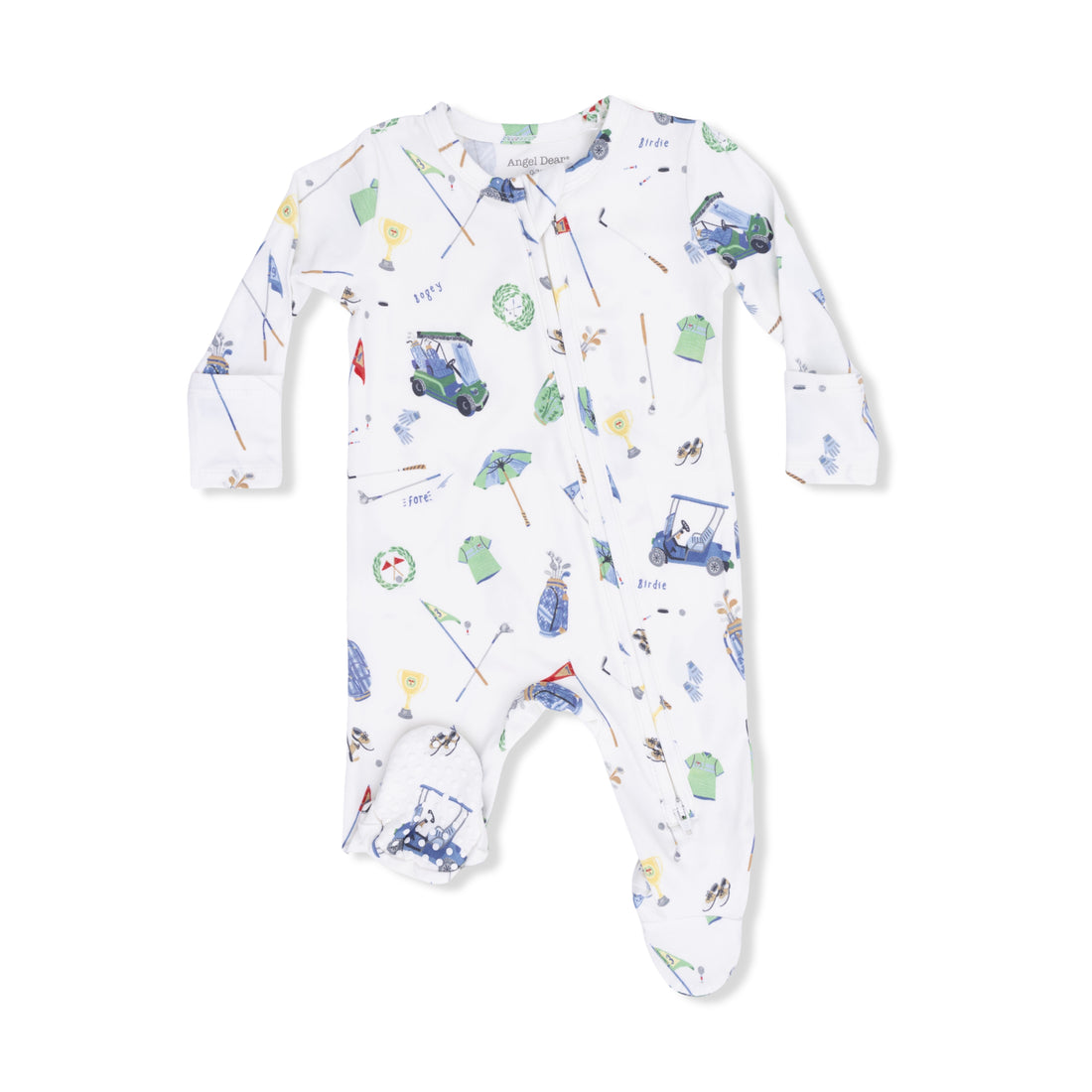 Golf Things 2 Way Zipper Footie