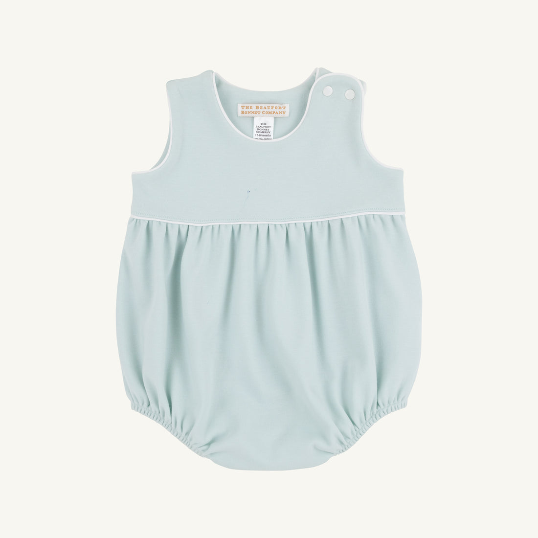 TBBC Heavy Weight Knit Barlett Bubble: Old Greenwich Green/Worth Ave White